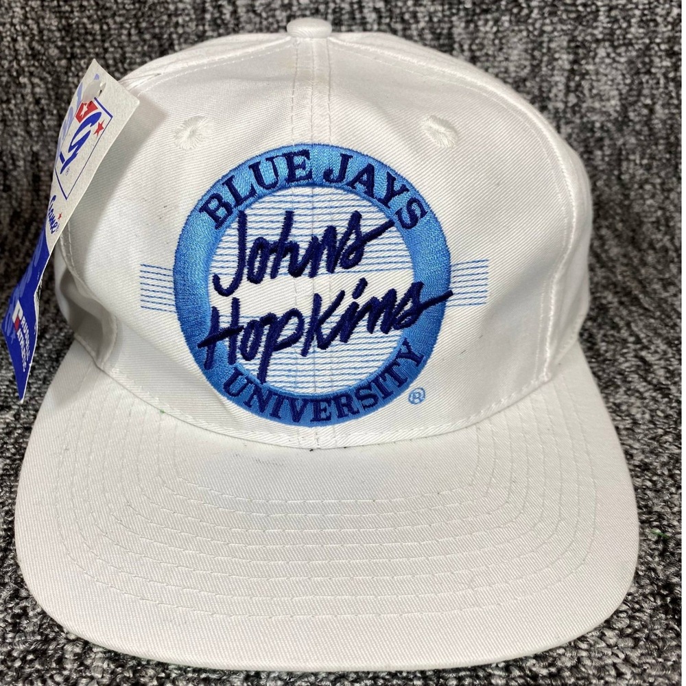 Vintage‎ 90s Johns Hopkins University Snapback Hat The Game Russell Athletic